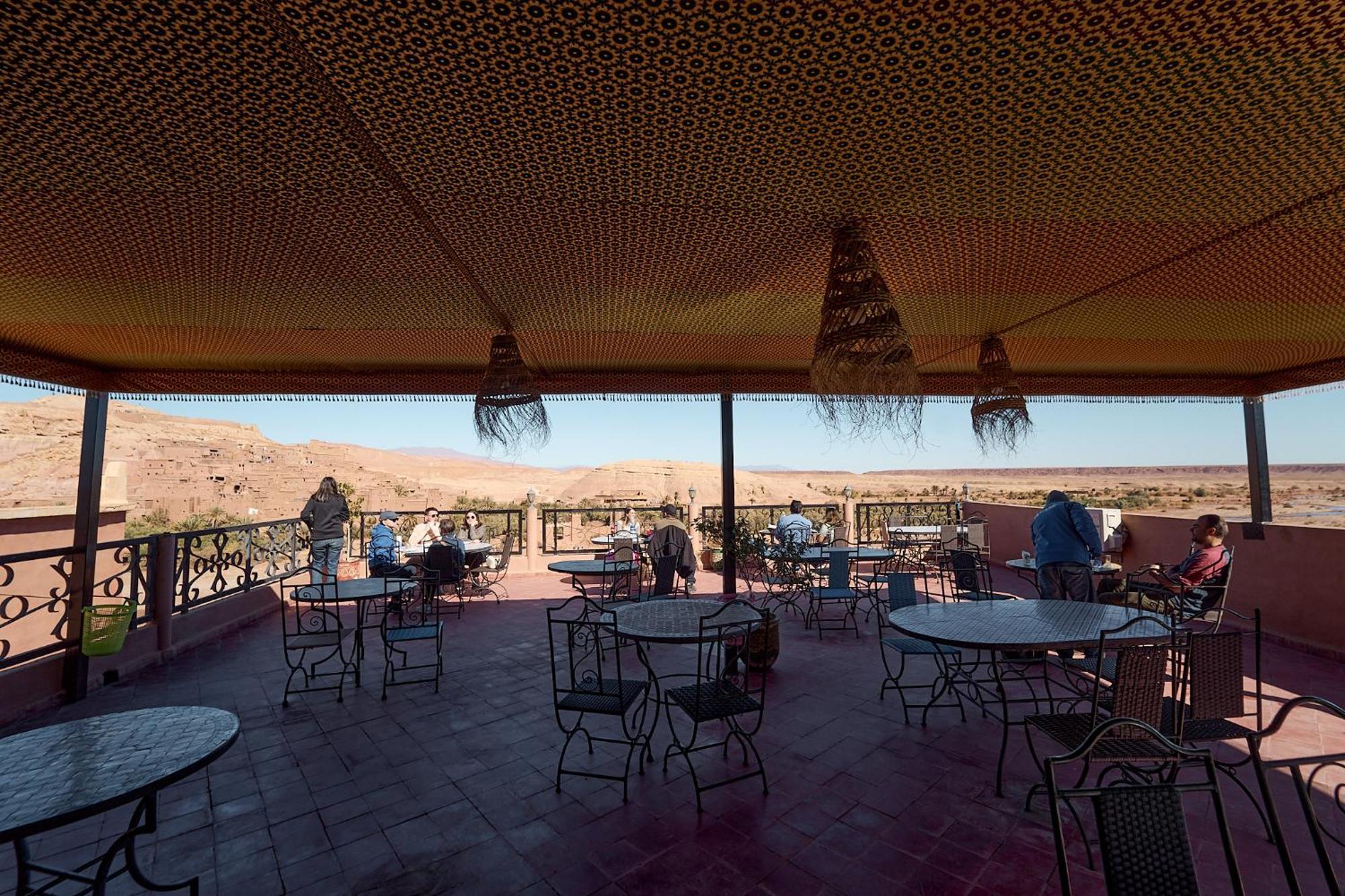 Hotel Chez Brahim Vue Panoramique à Ait Benhaddou Extérieur photo
